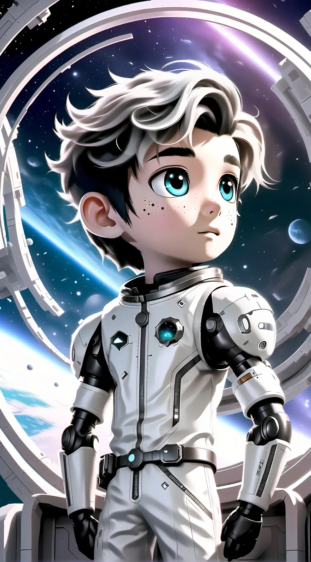 ai character: Galactic Tycoon: A background