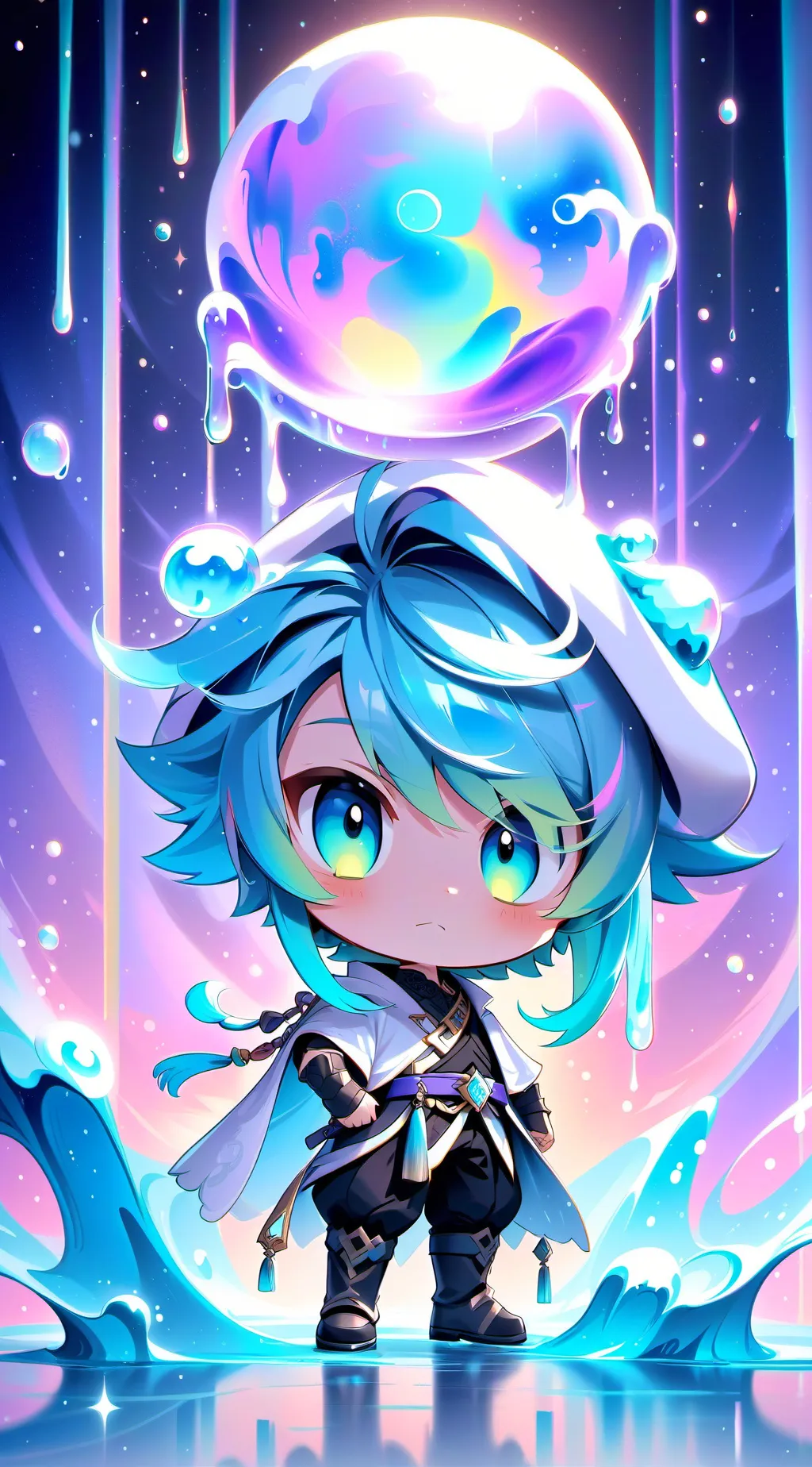 ai character: Mha prank background