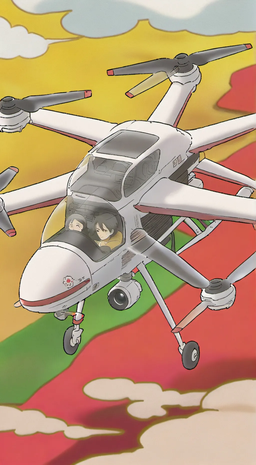 ai character: murder drones  background