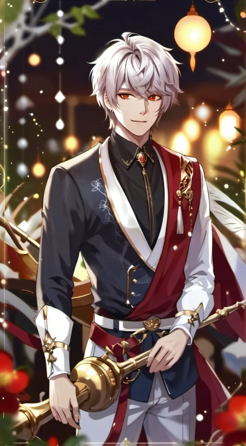 ai character: Luke  background