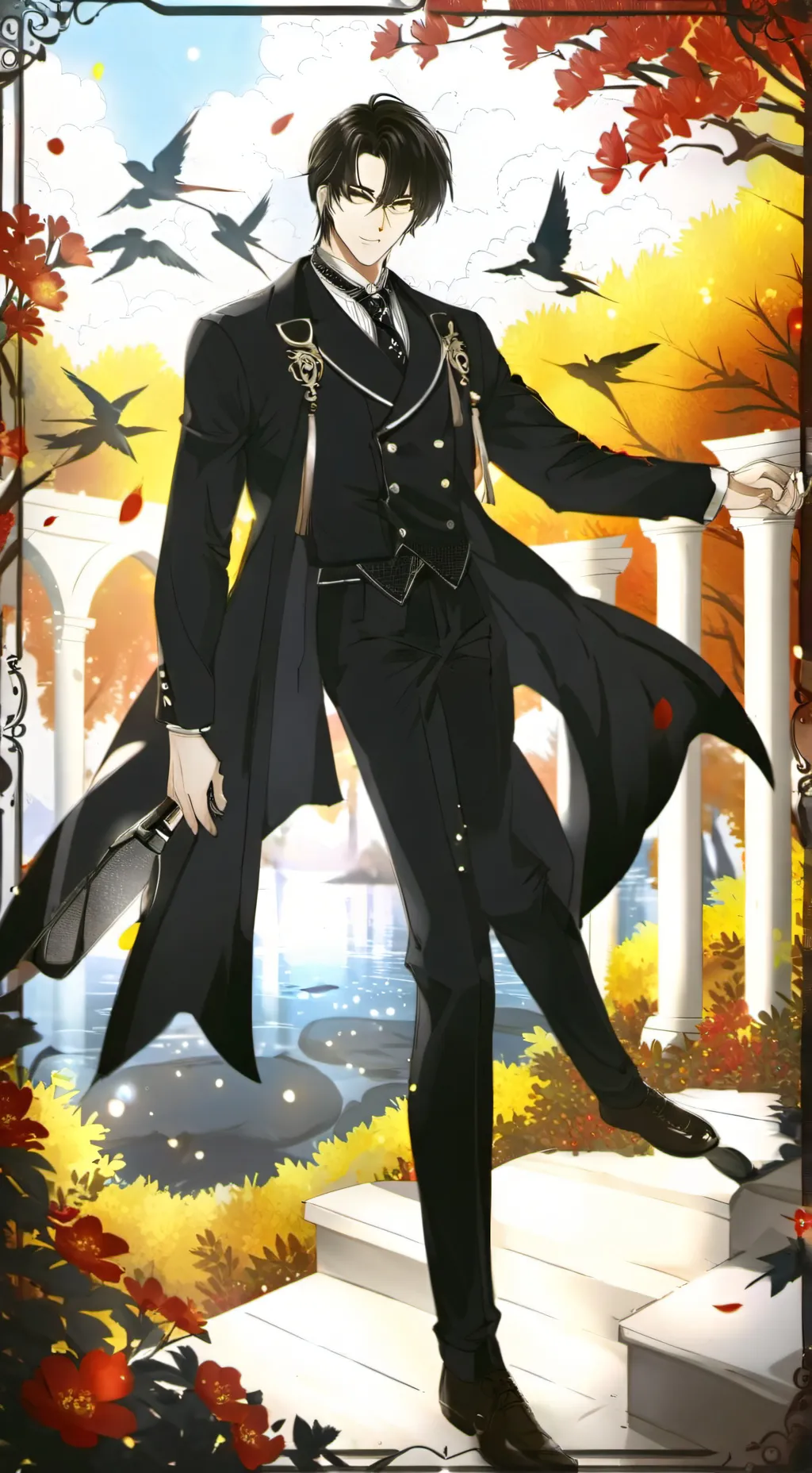 ai character: Celestia background