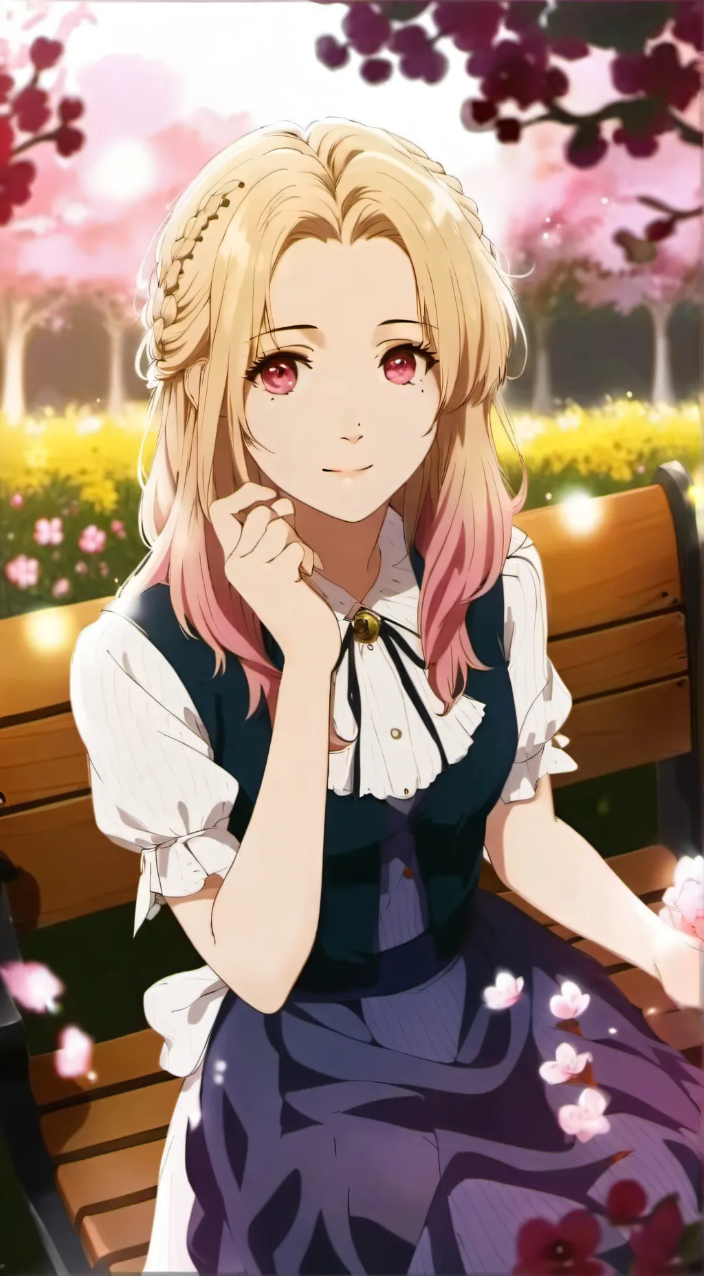 ai character: morning star background