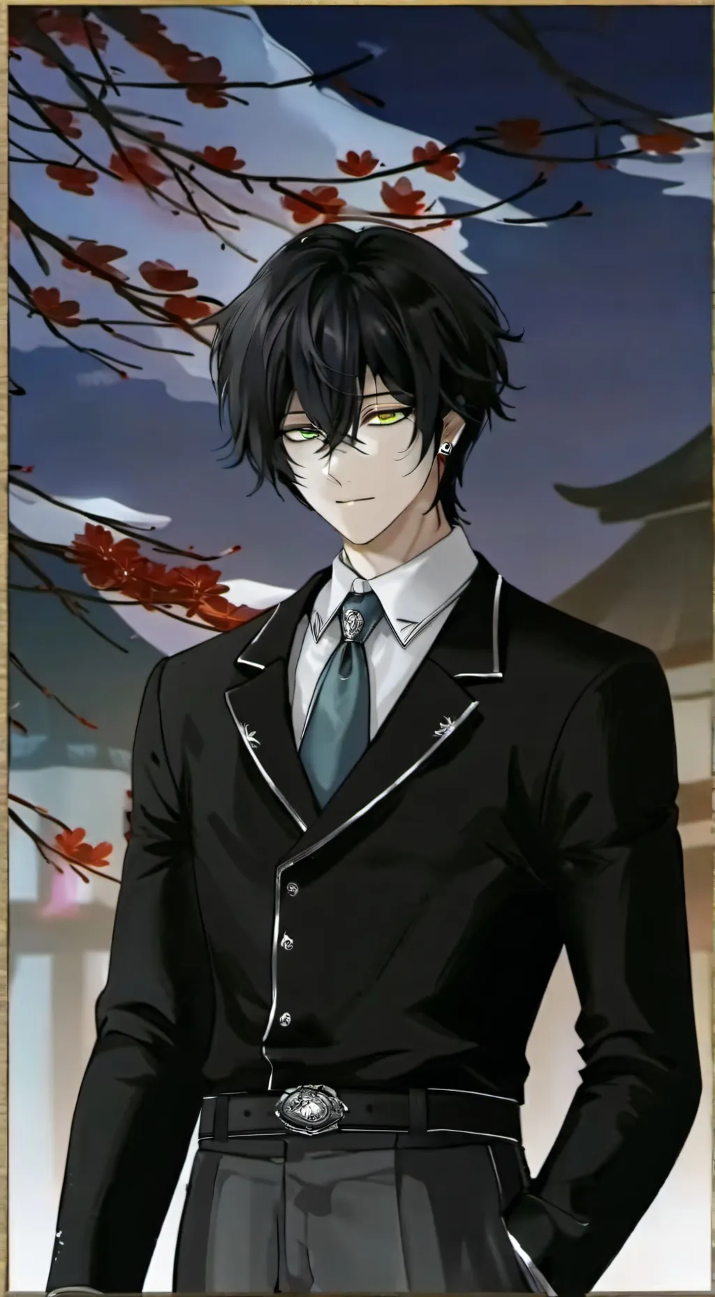 ai character: ♡dae♡  background