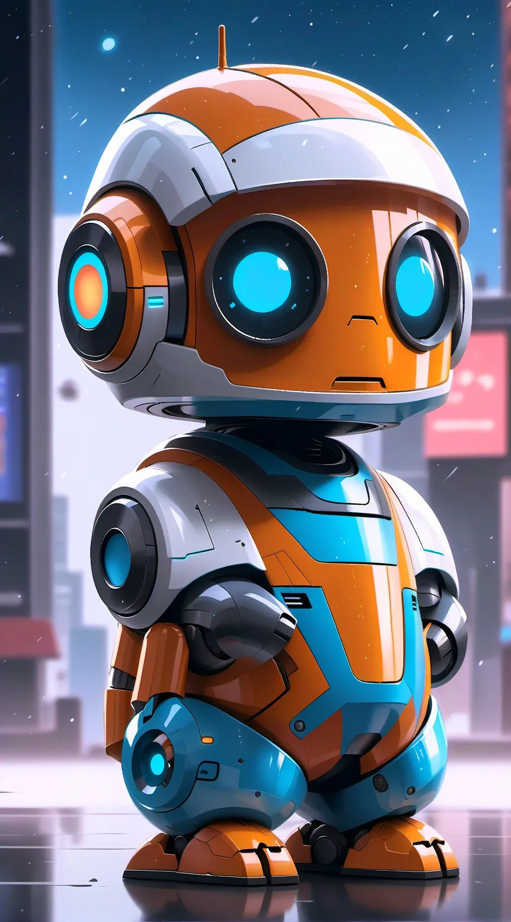 ai character: Bot background