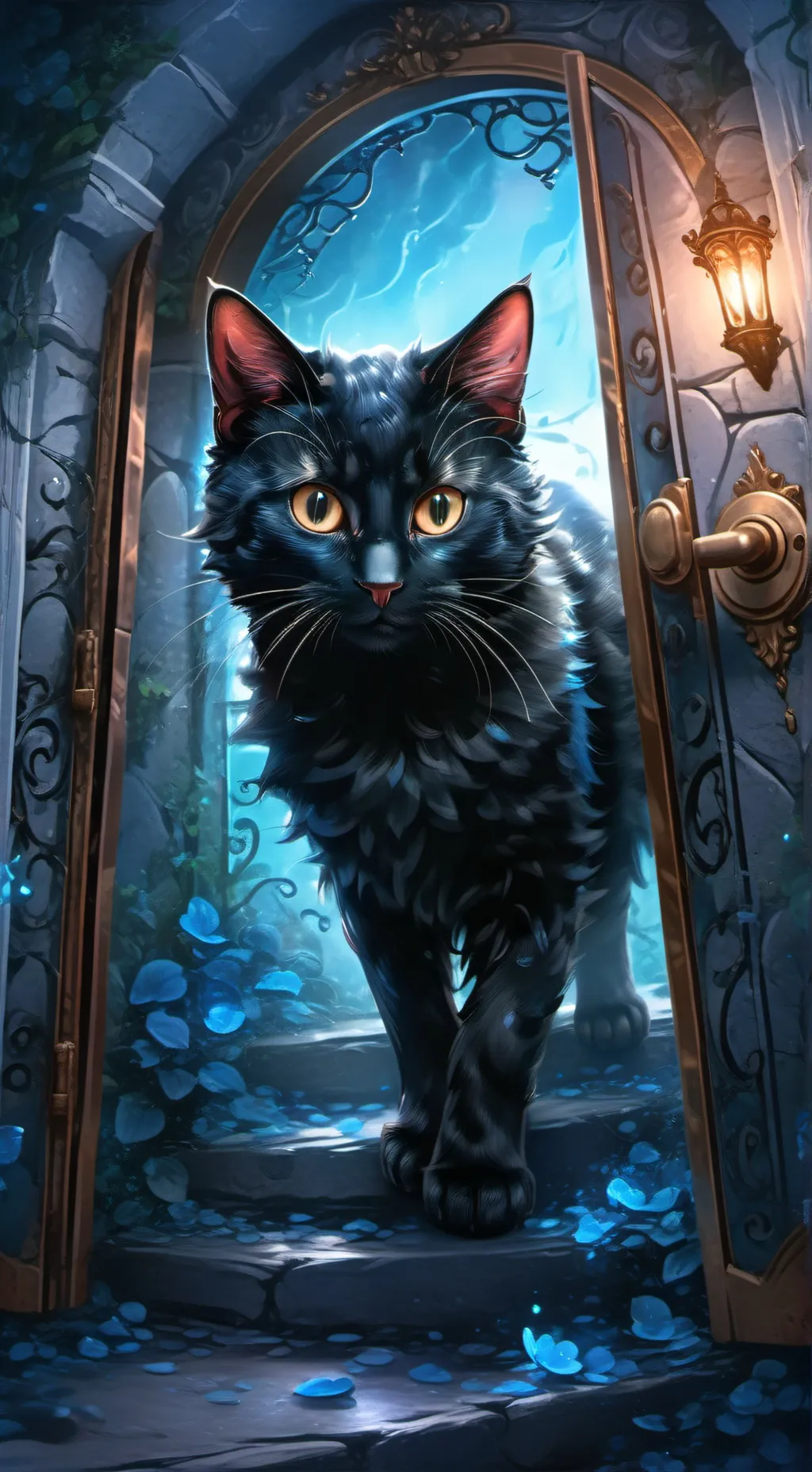 ai character: Miss kitty (ALPHA) background