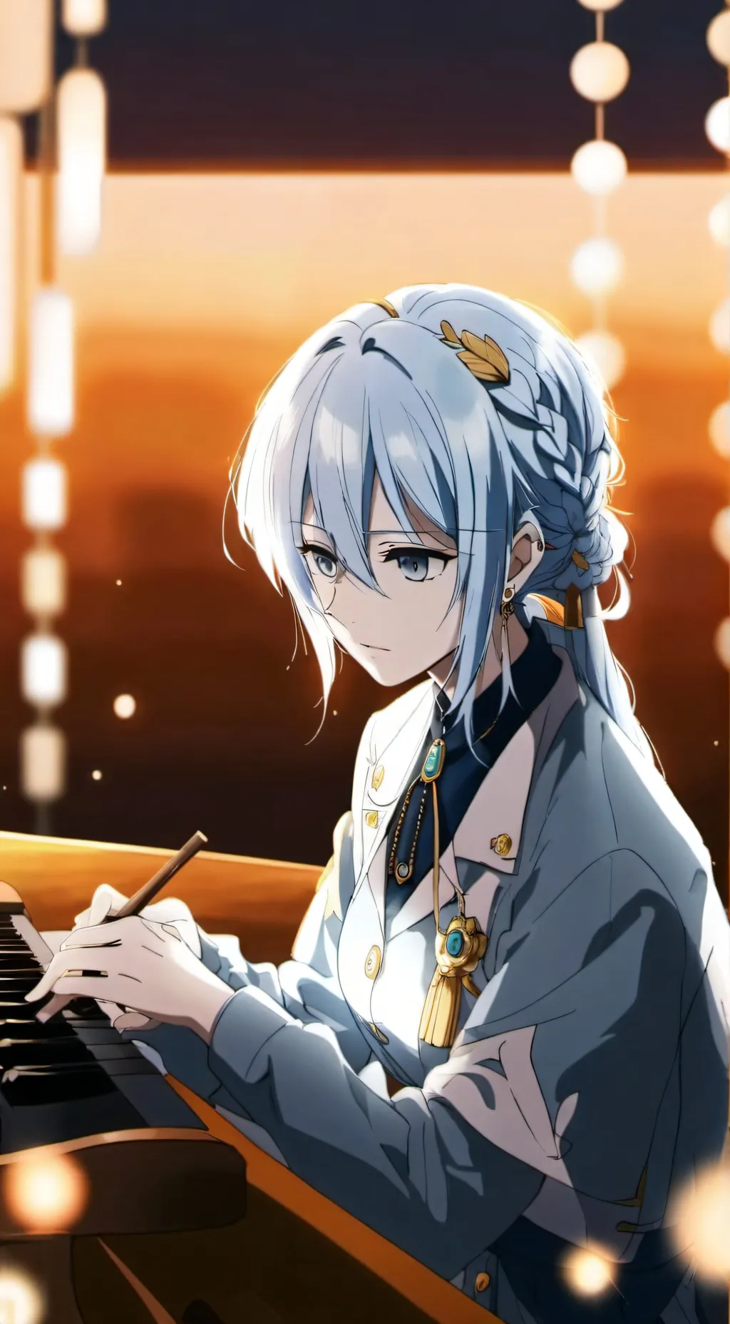 ai character: Alessandra  background