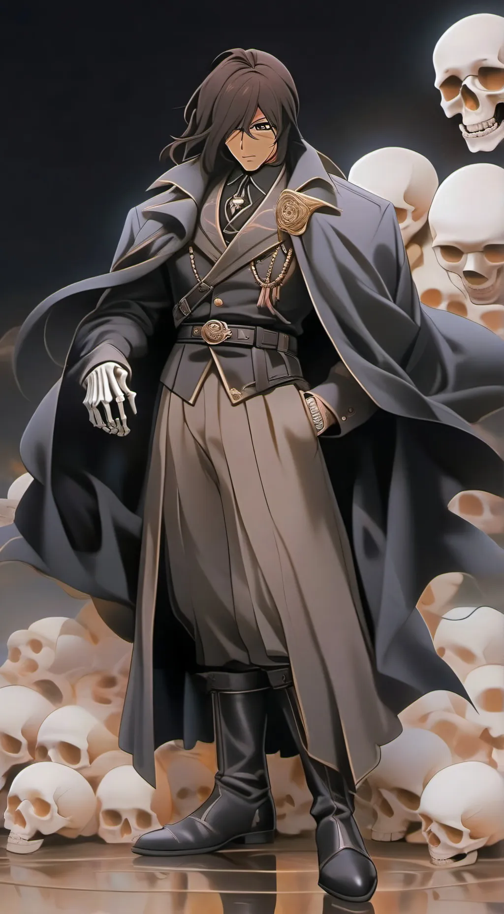 ai character: Captain Harlock background