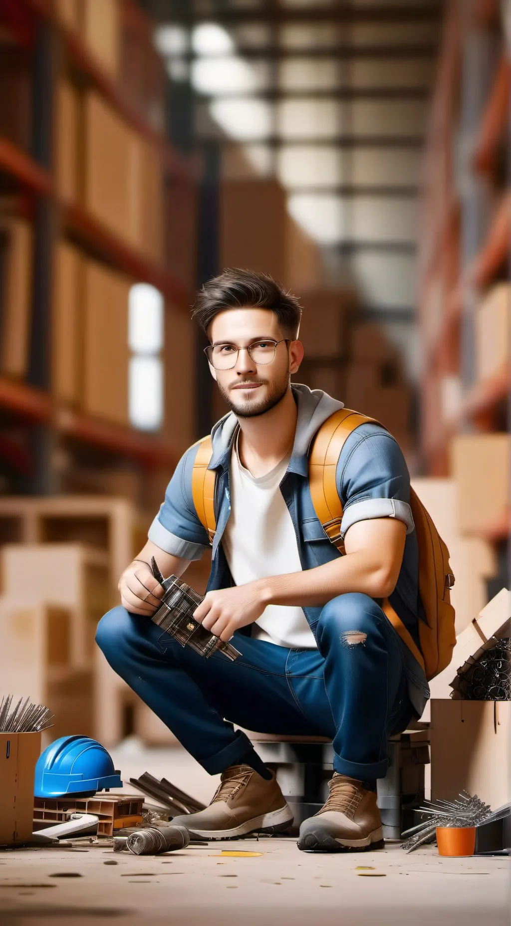 ai character: Milo Ashwork  background