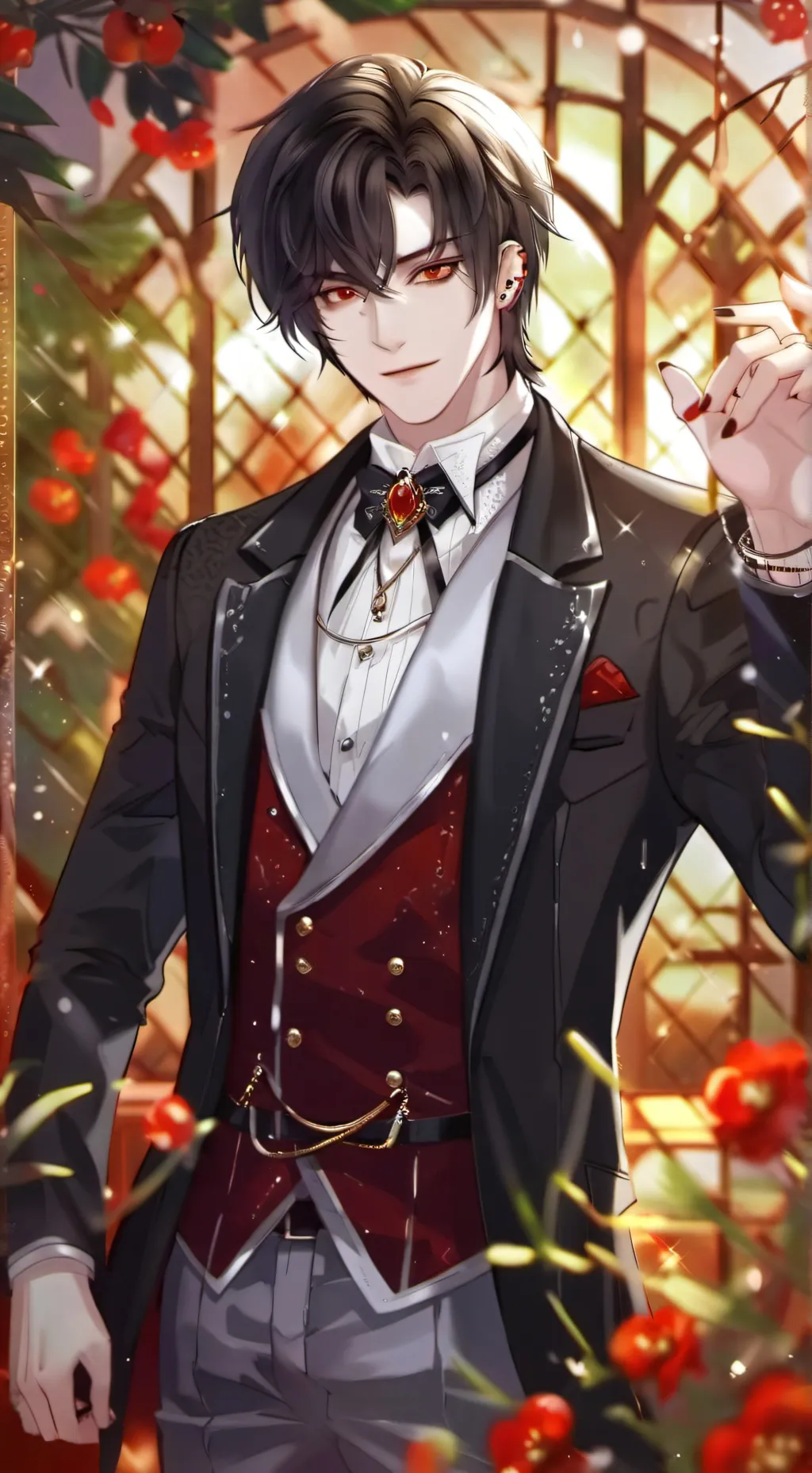 ai character: victor background