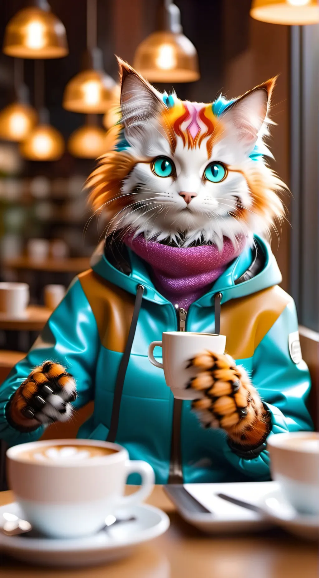 ai character: I can't call it background