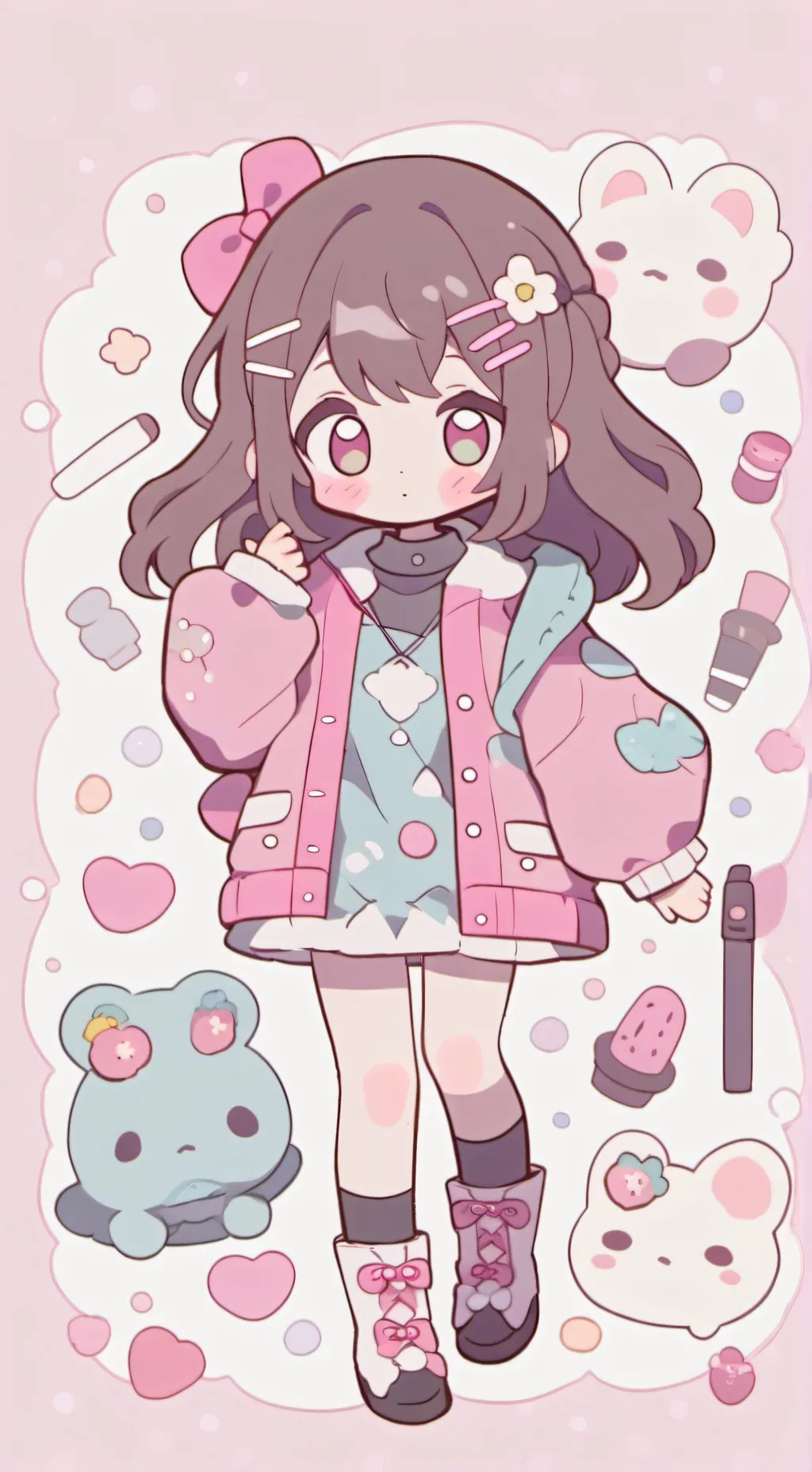 ai character: DW Pick Me background