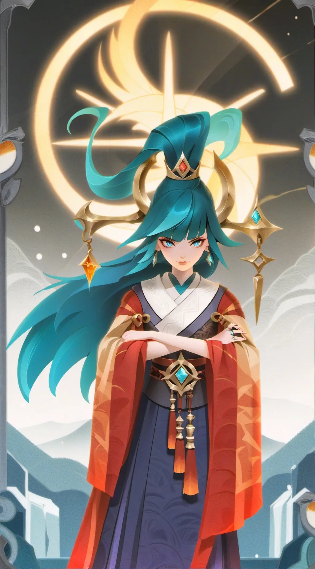 ai character: tu novia background