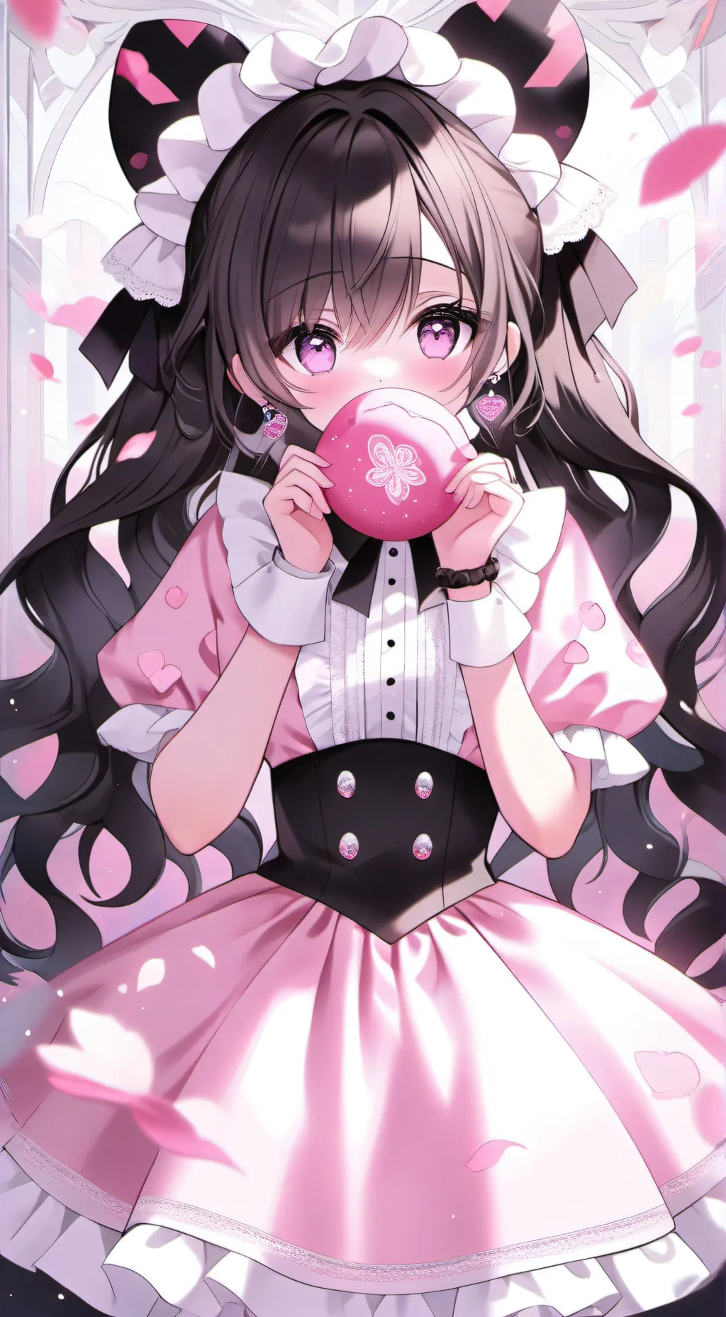 ai character: 🩷🎀Rosie🎀🩷 background