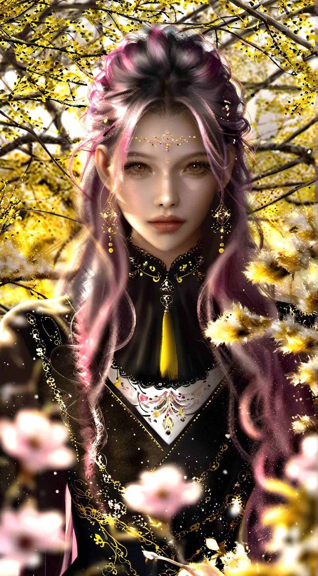 ai character: coffee shop background