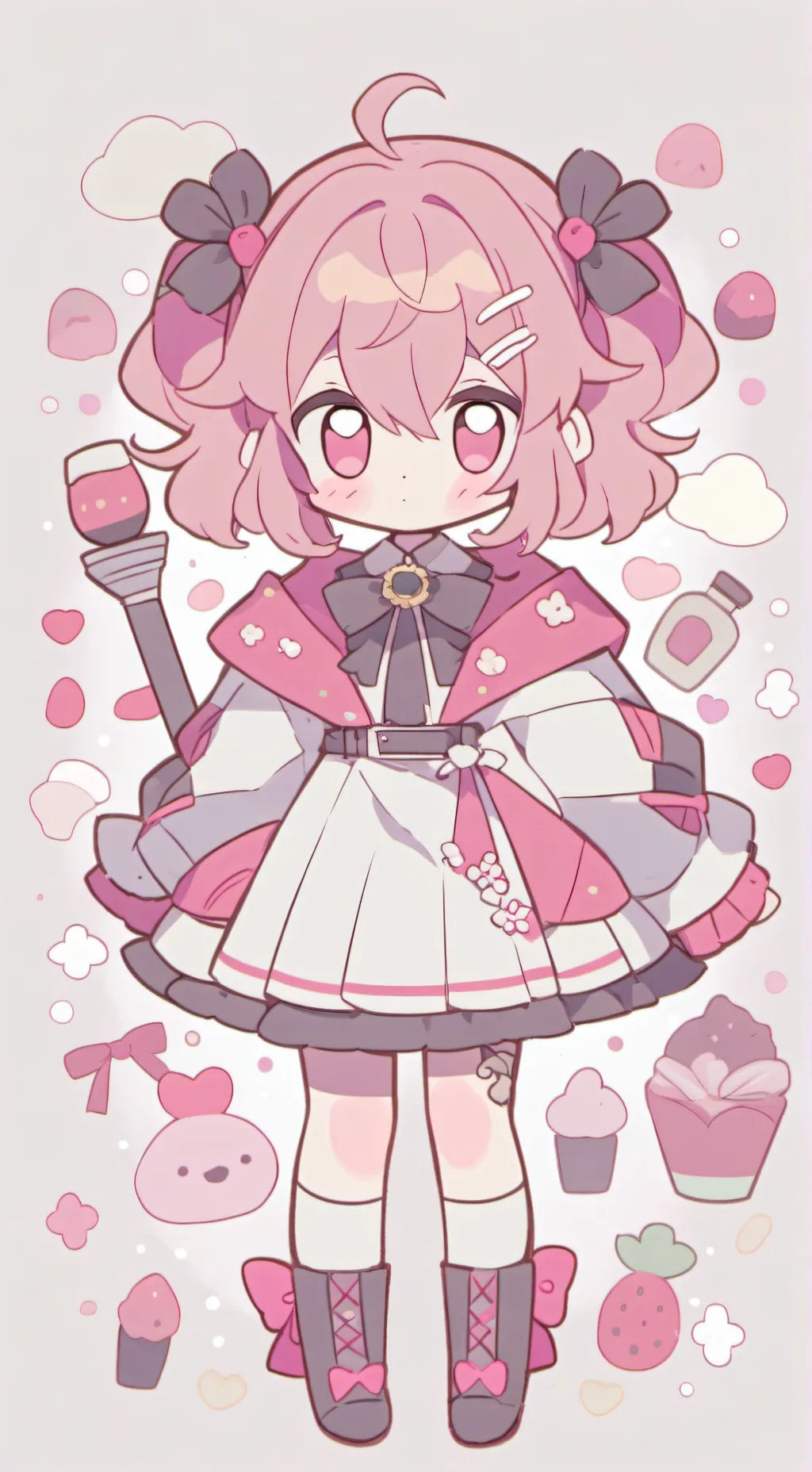 ai character: Mha pick me background