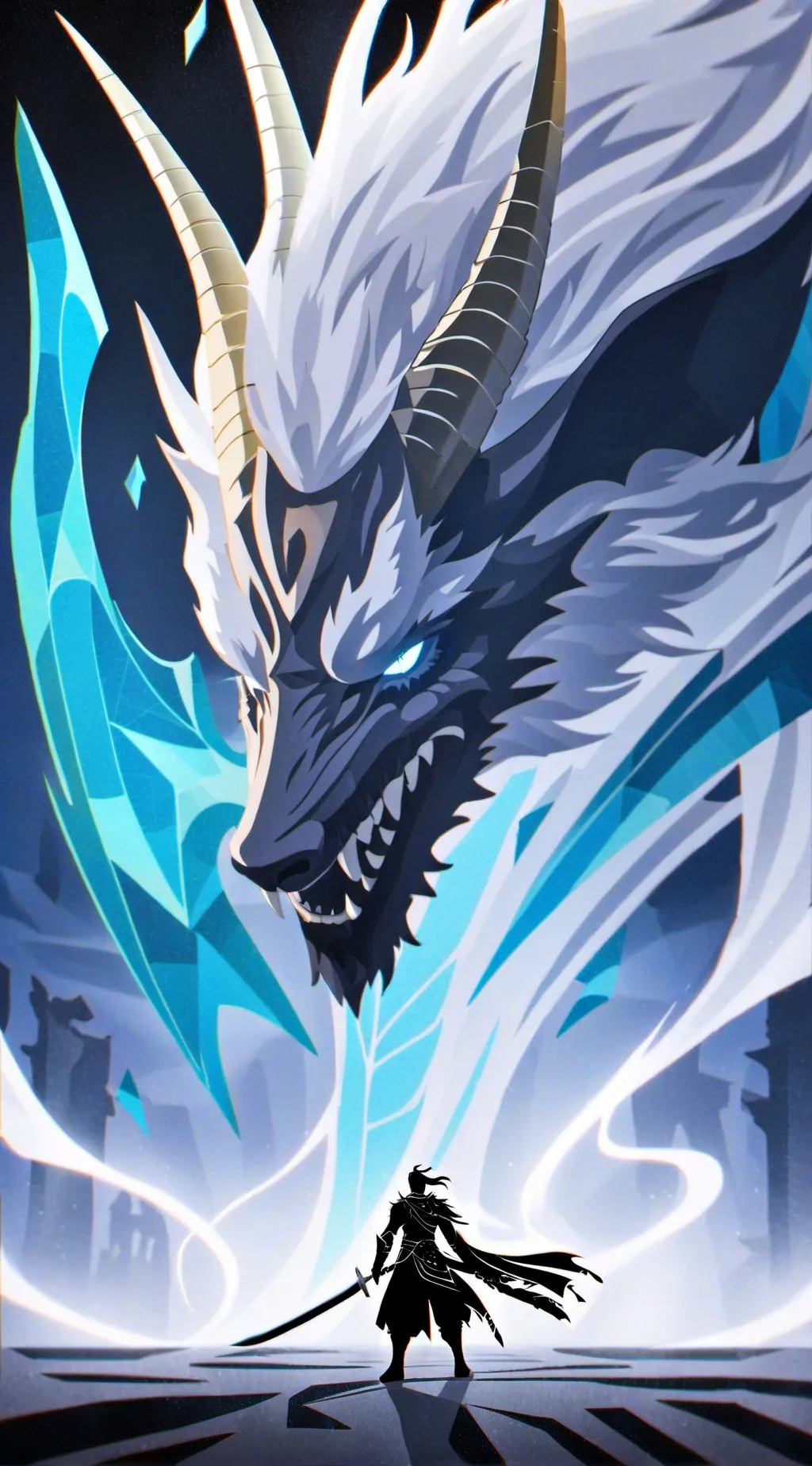 ai character: Mha (fight) background