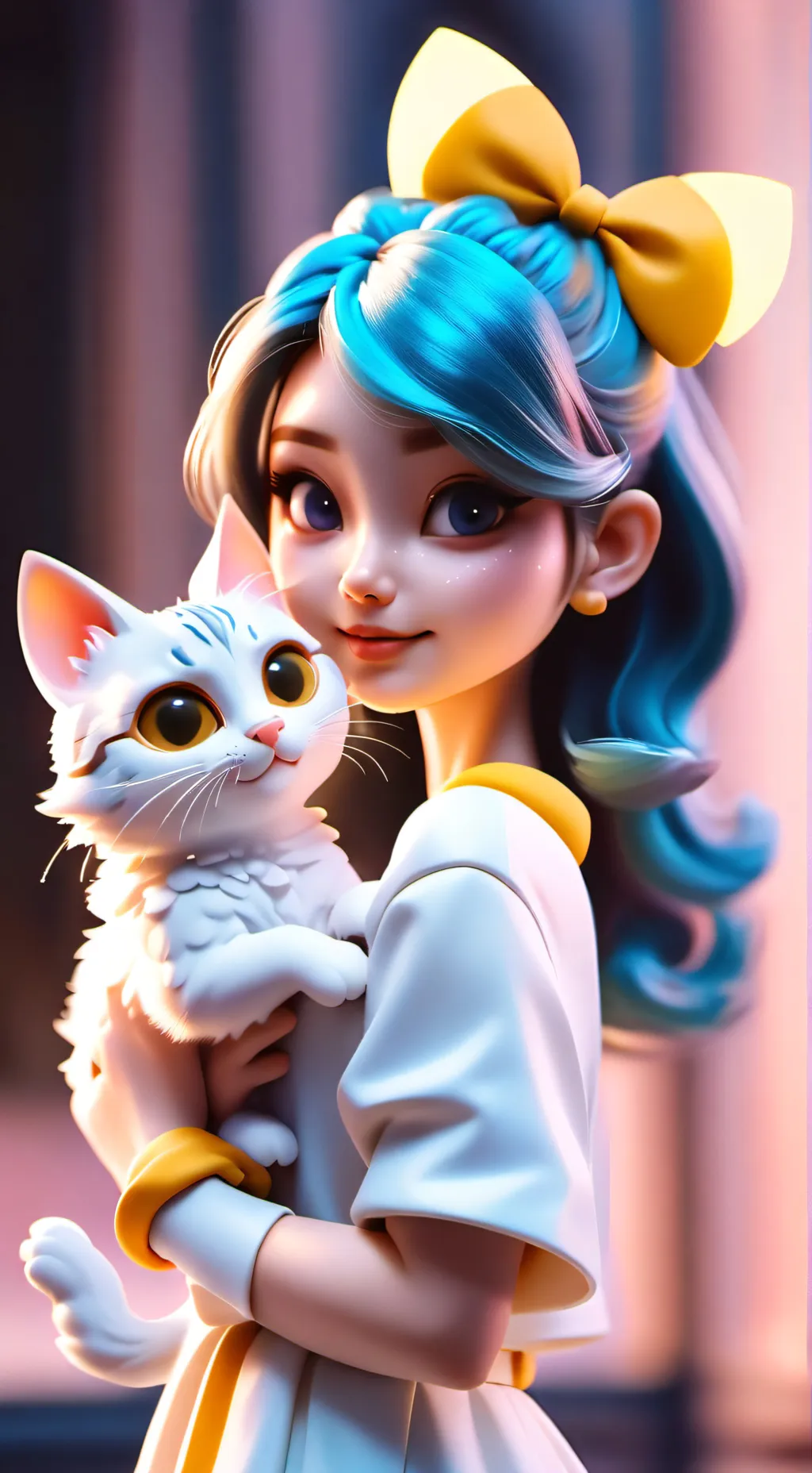 ai character: Wenda background