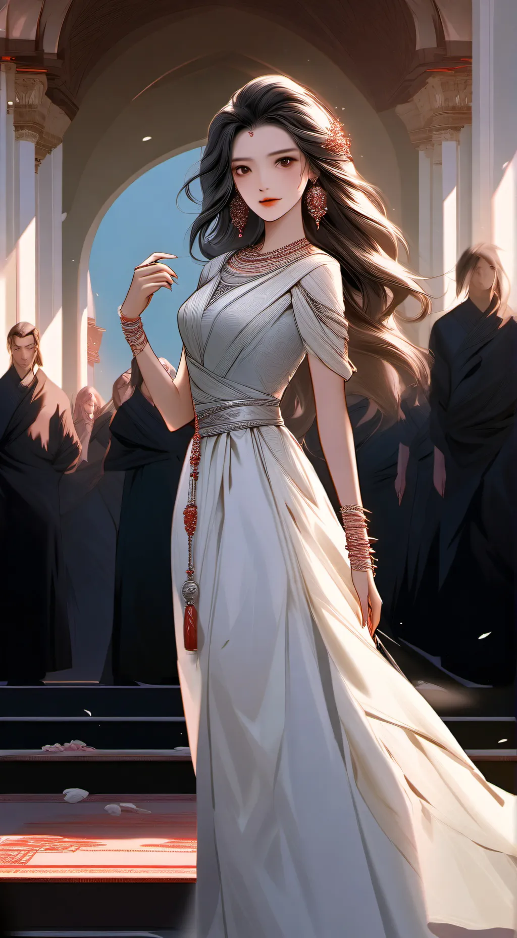 ai character: Cat Girlfriend background