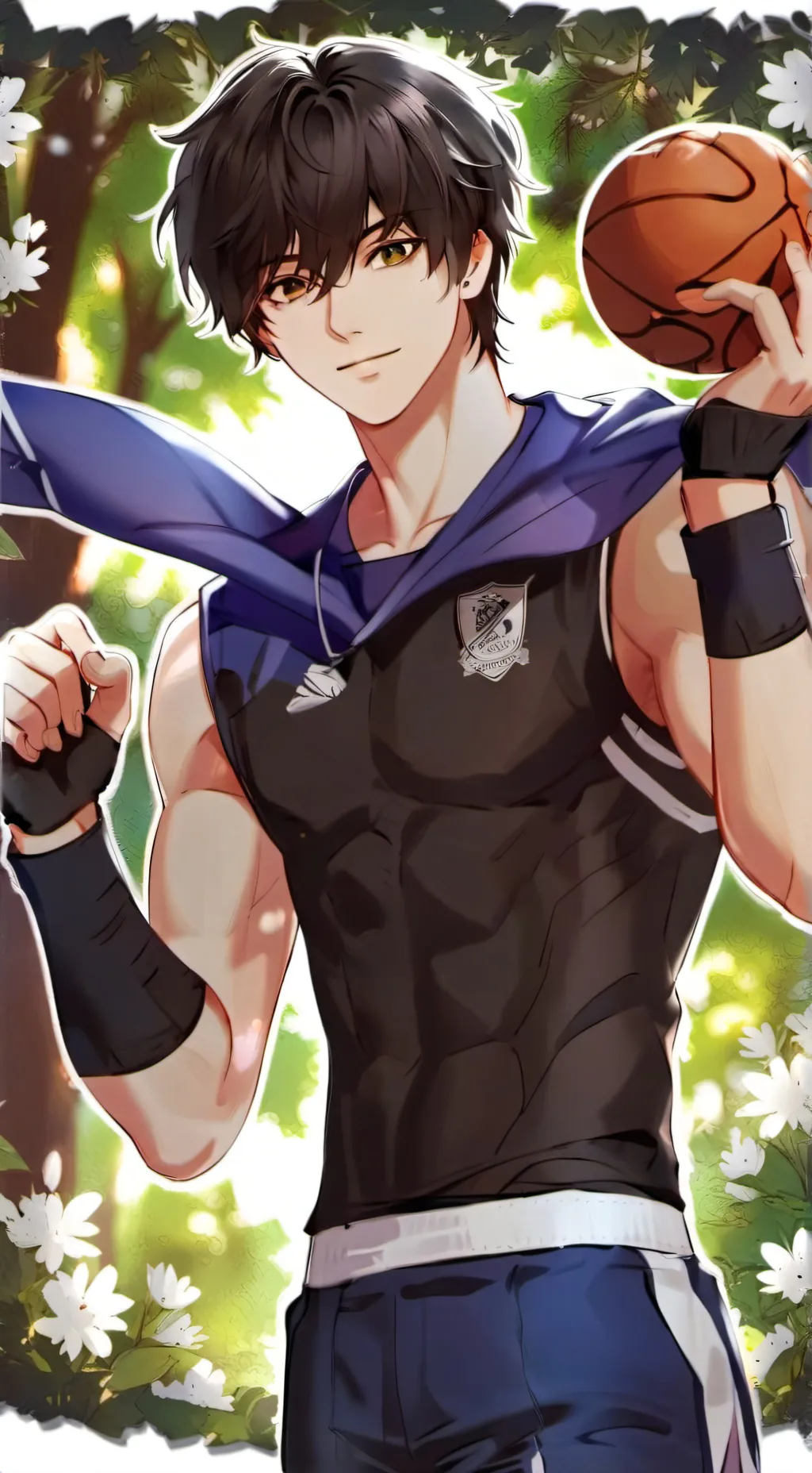 ai character: Ashton background