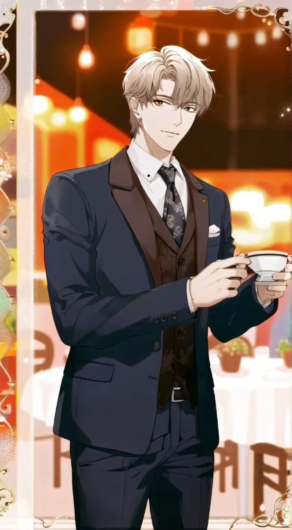 ai character: Andrew♡♡♤♧♧ background