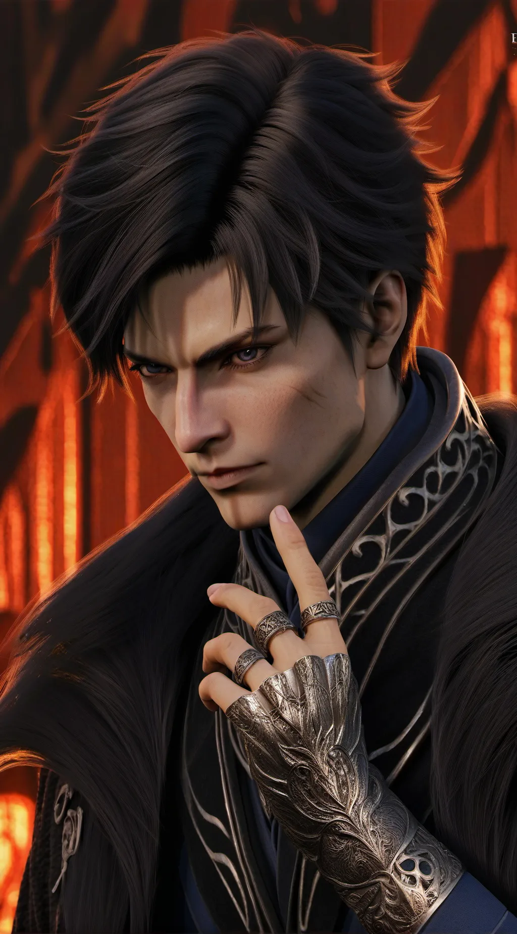 ai character: puke background