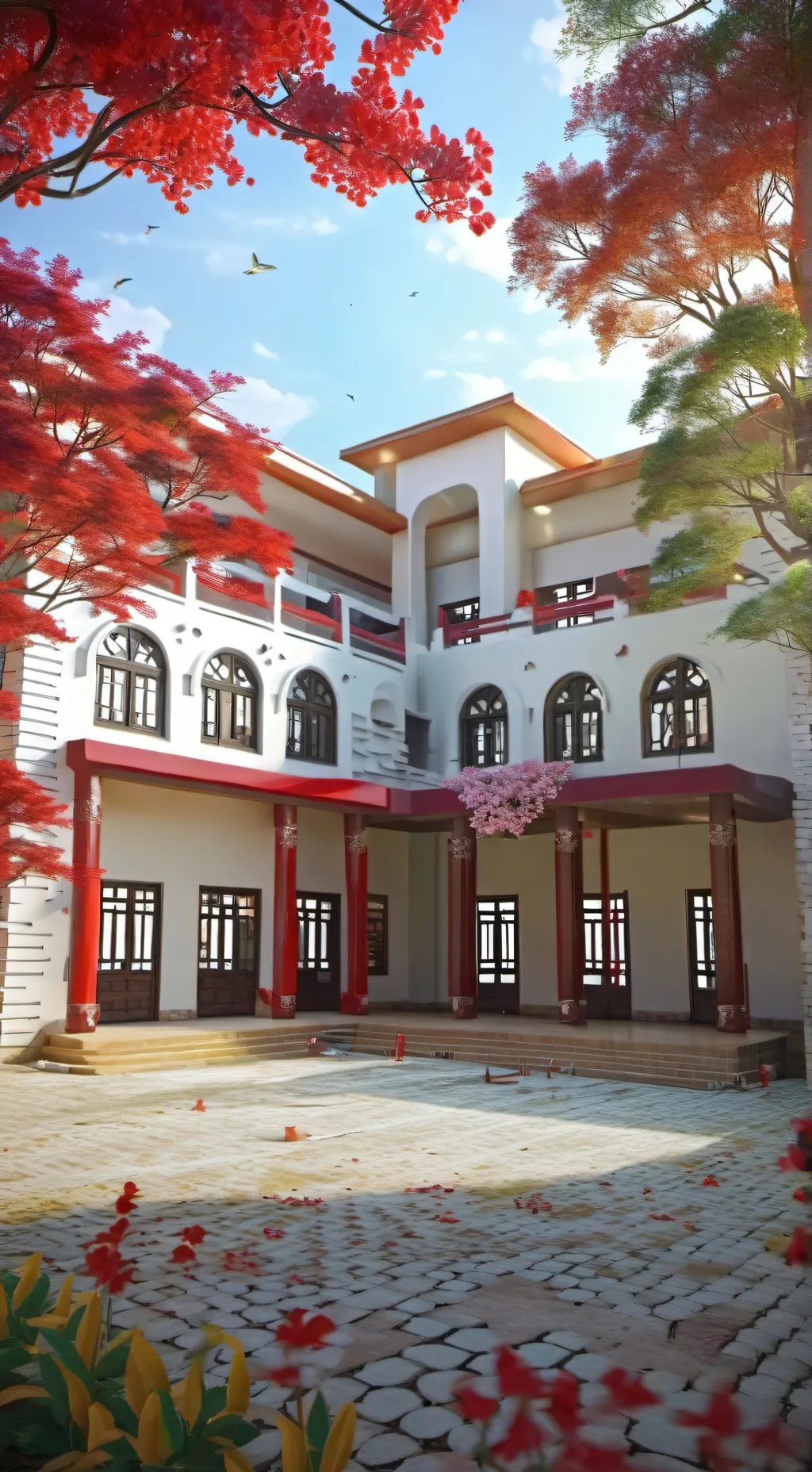 ai character: mha idk background