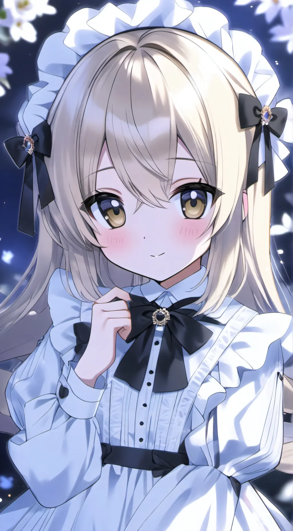 ai character: Emily in ma school background