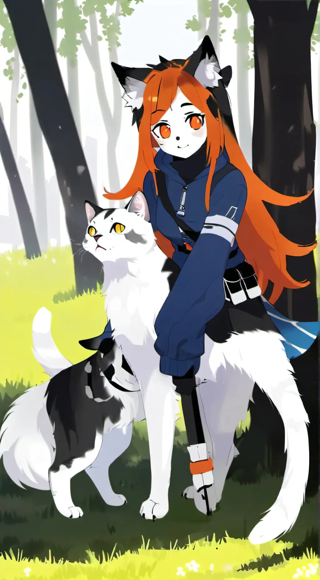 ai character: Ember background