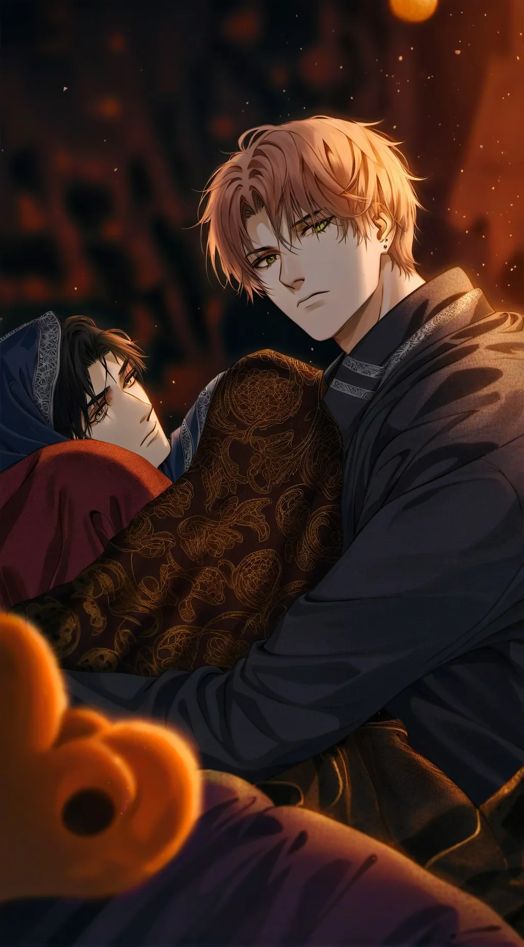 ai character: mha sleepover background