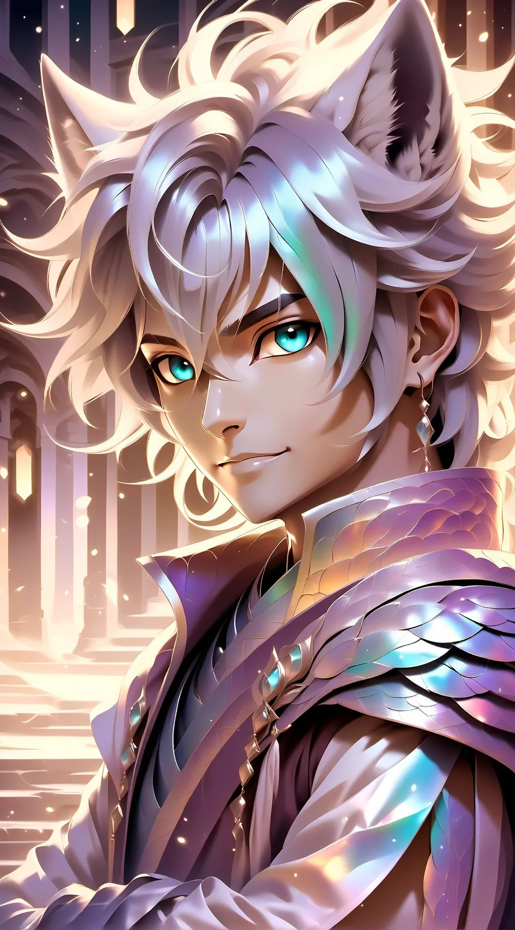 ai character: leo background
