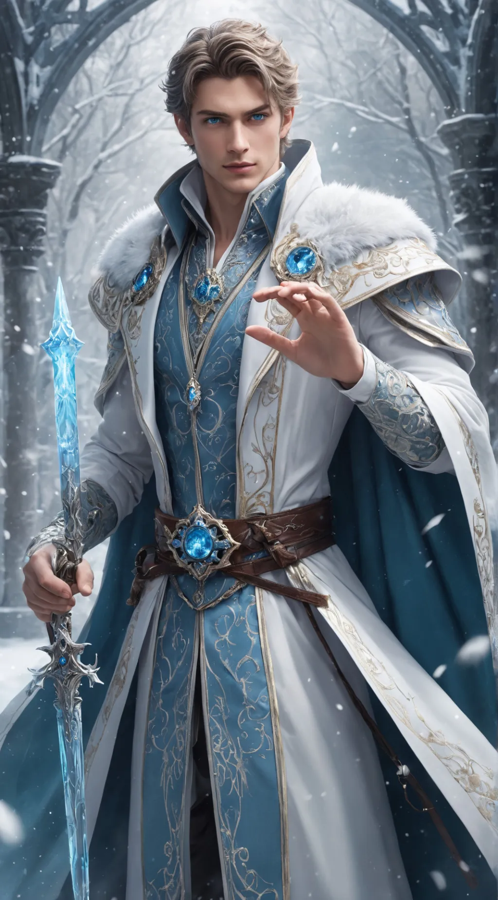 ai character: Kaelen background