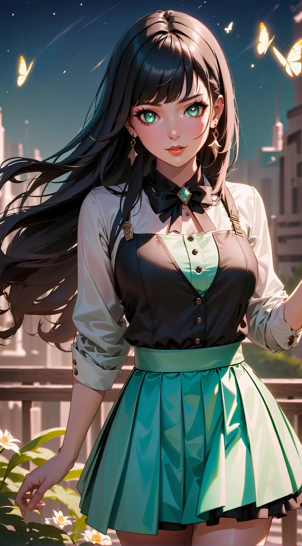 ai character: cloë background