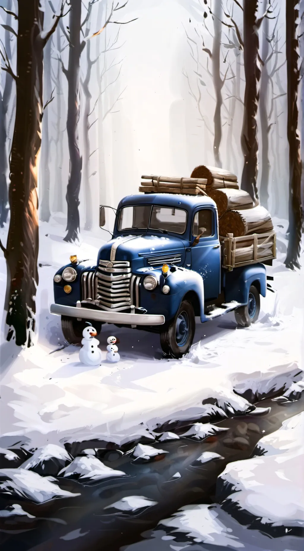 ai character: COLD FRONT  background