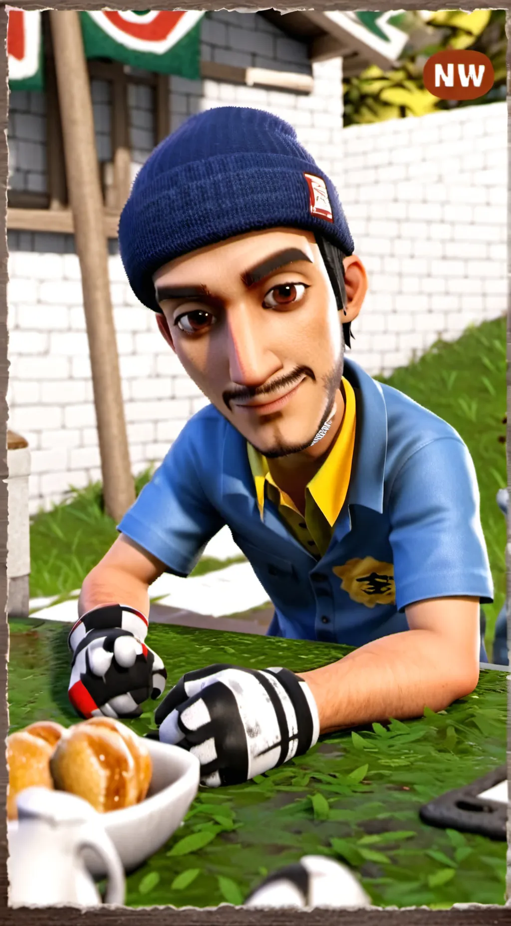 ai character: Noah background