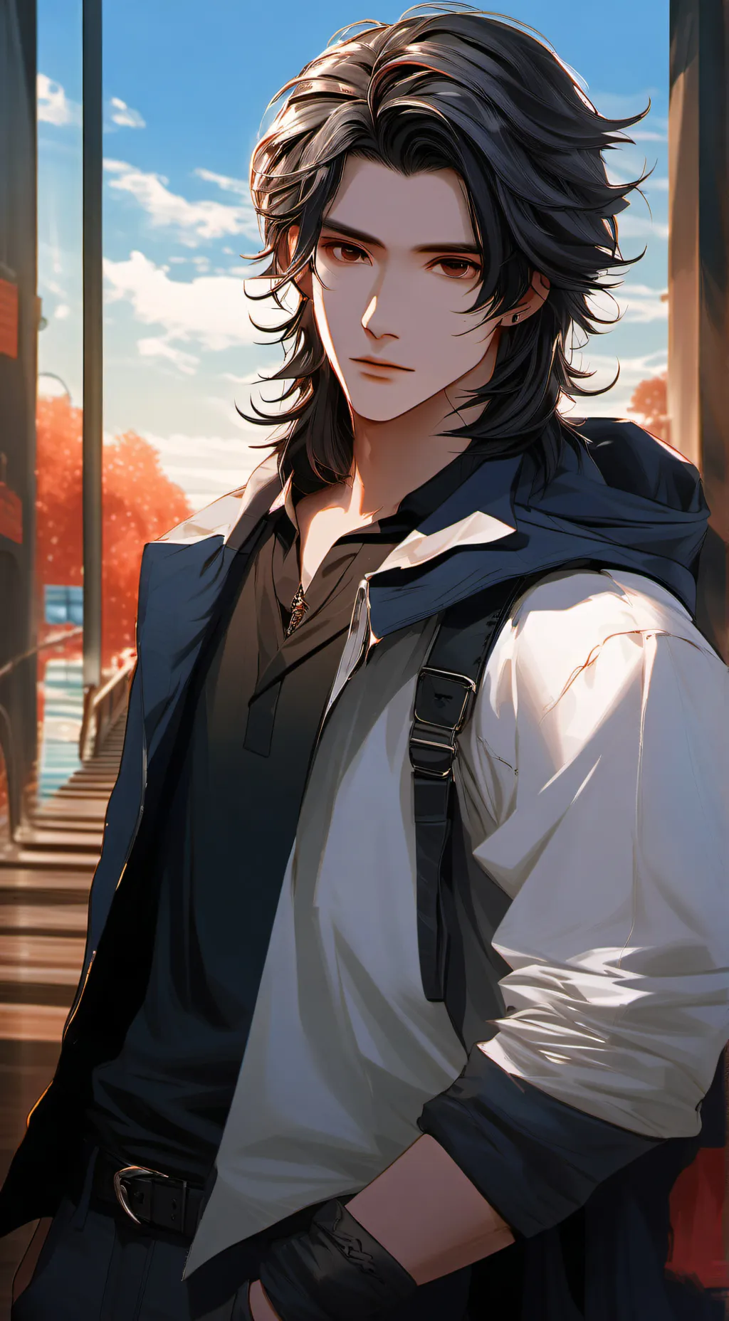 ai character: ●♤ethan♤● background