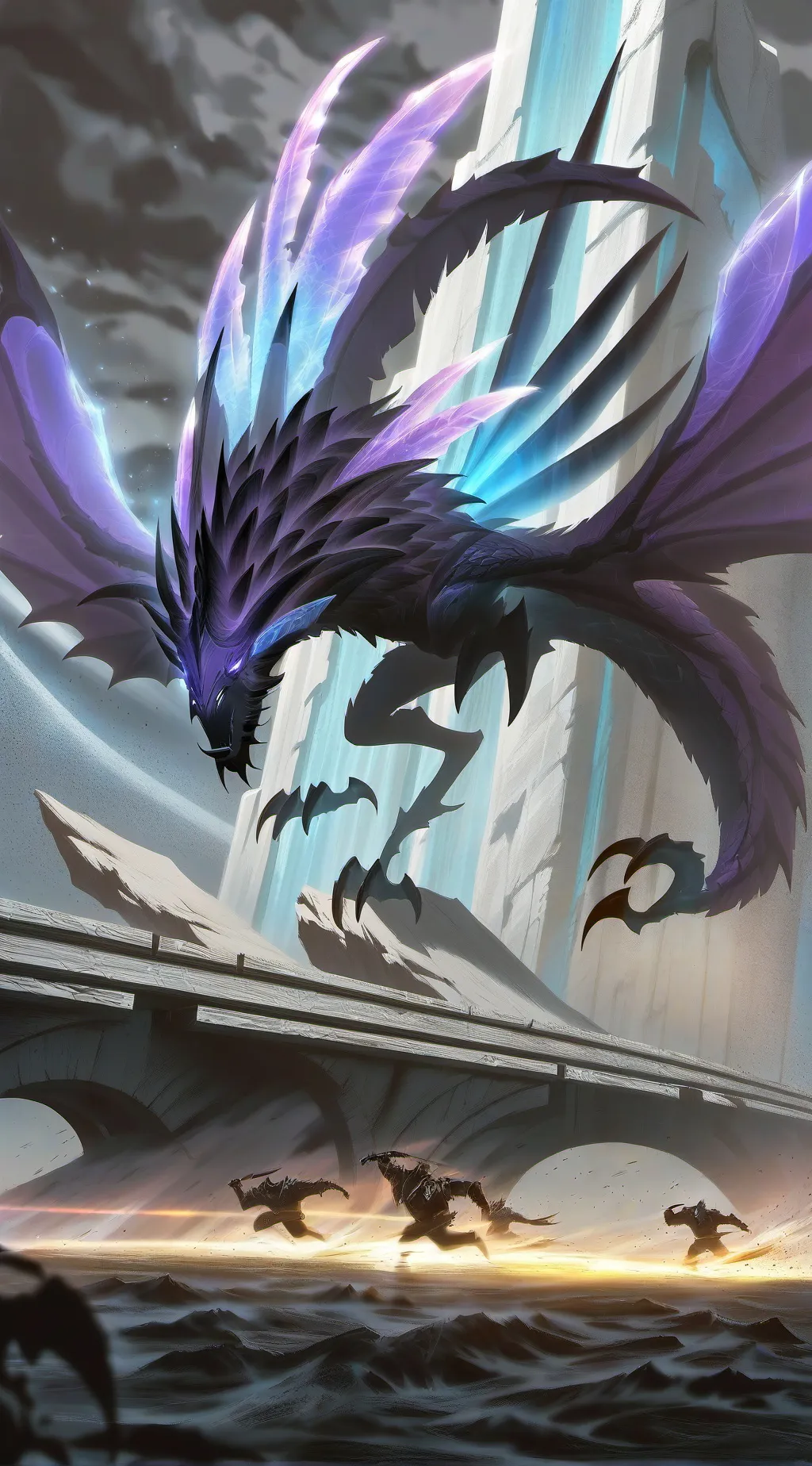 ai character: Portal background