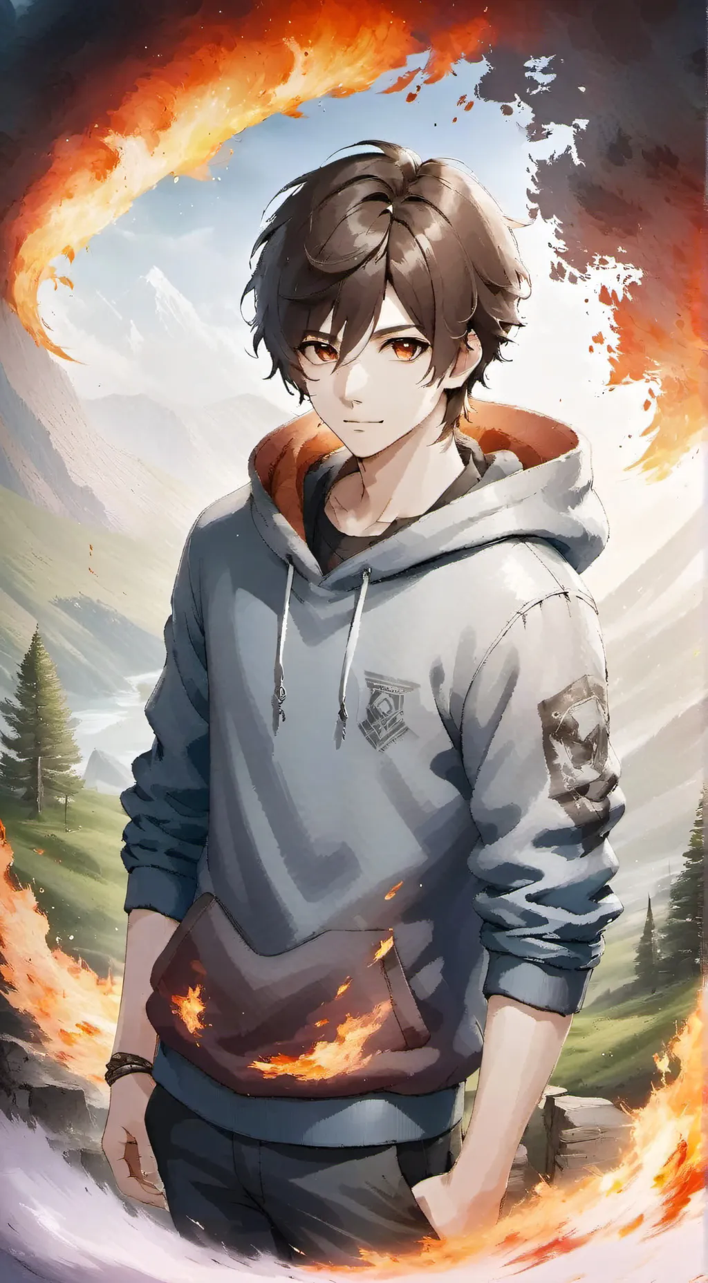 ai character: Asher background