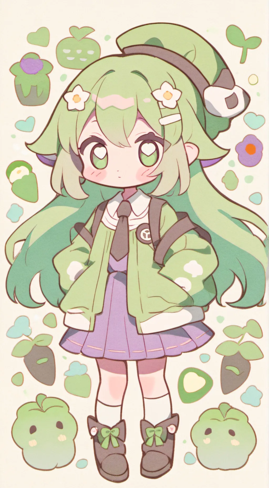 ai character: Kylie background