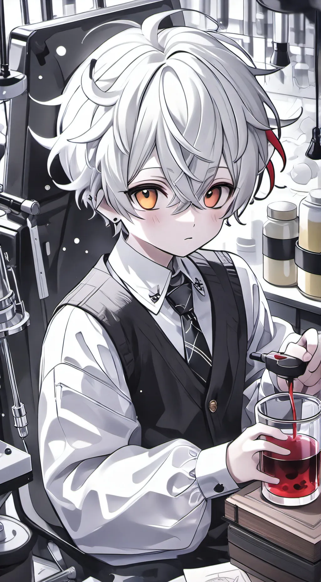 ai character: Adam background