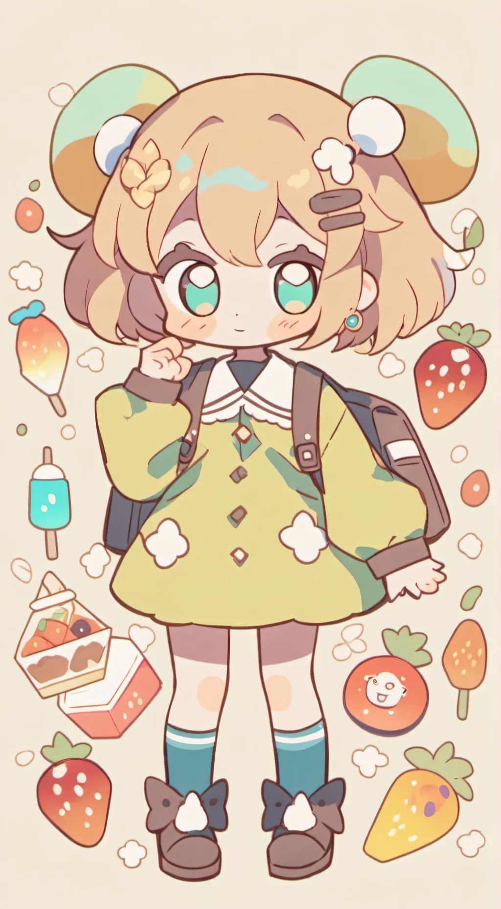 ai character: mha pick-me background