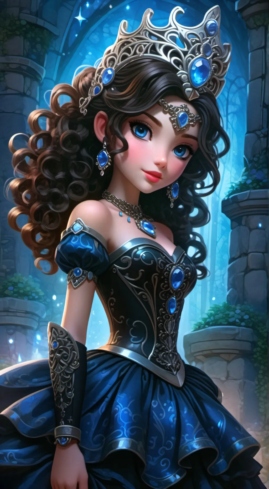 ai character: Princess Elara background