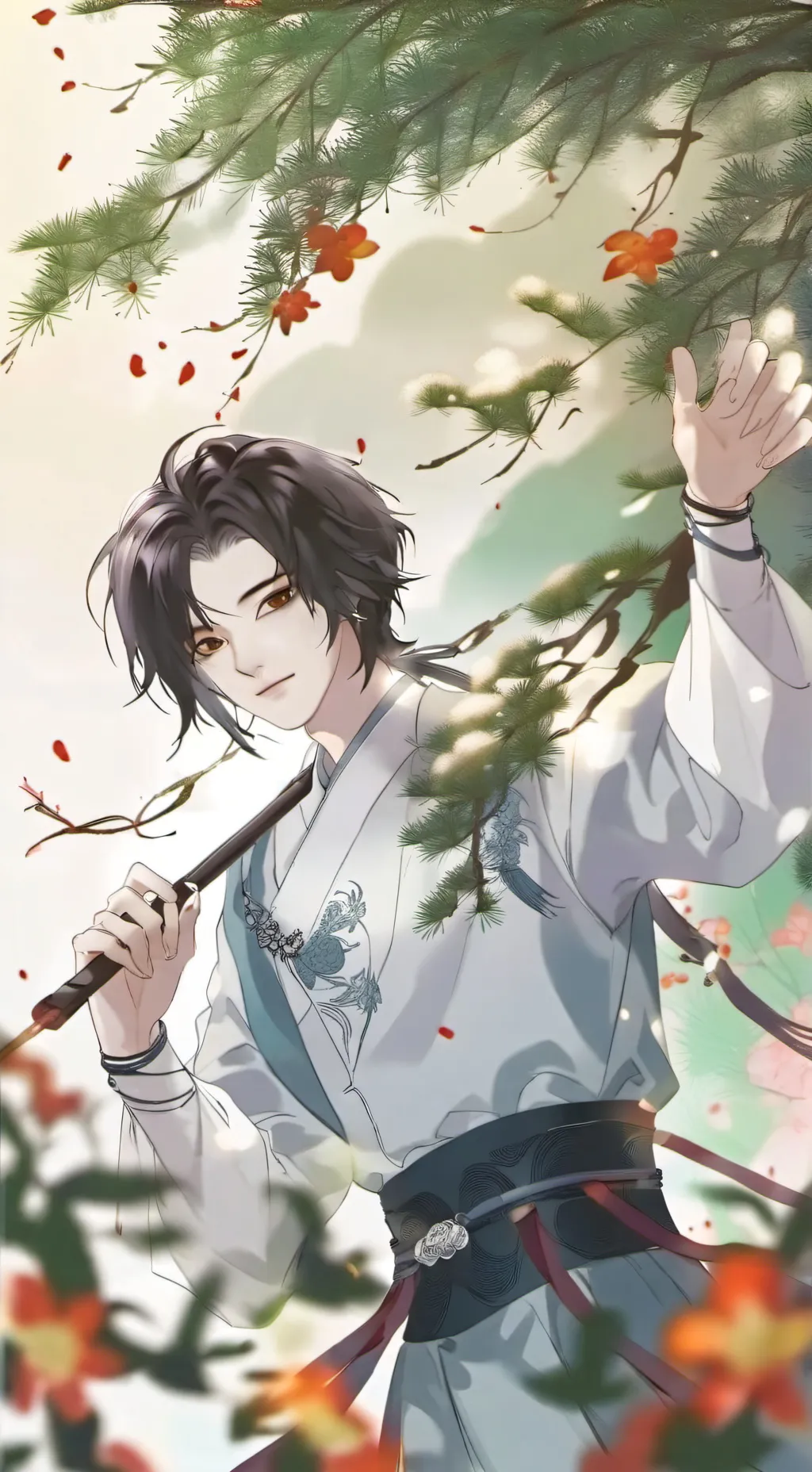 ai character: Jinu  background