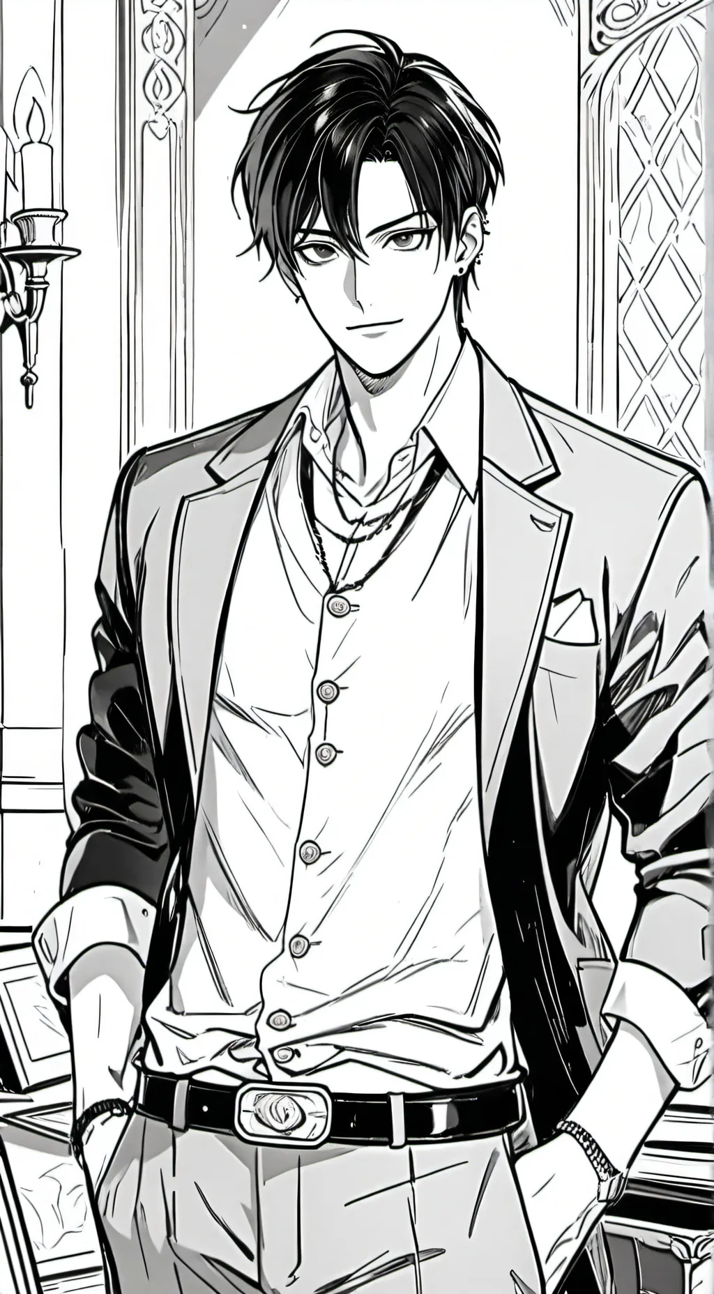 ai character: °~Xavier~° background