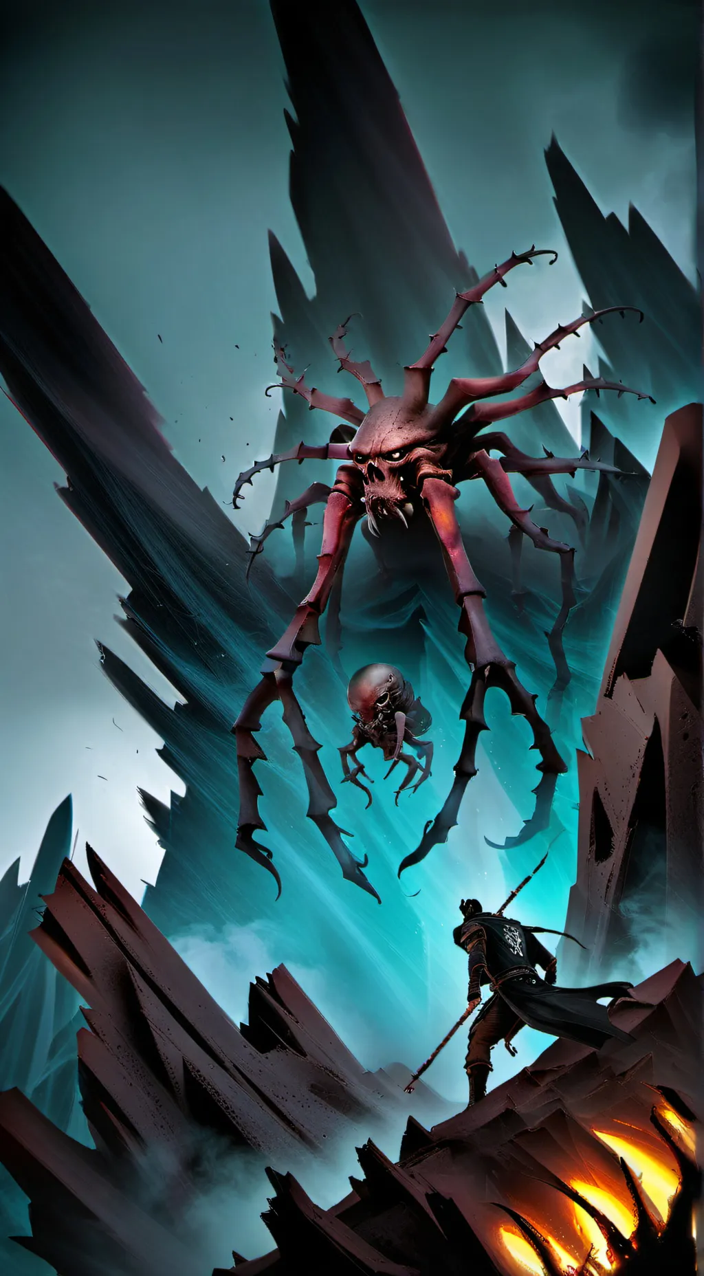 ai character: forsaken pick but. background