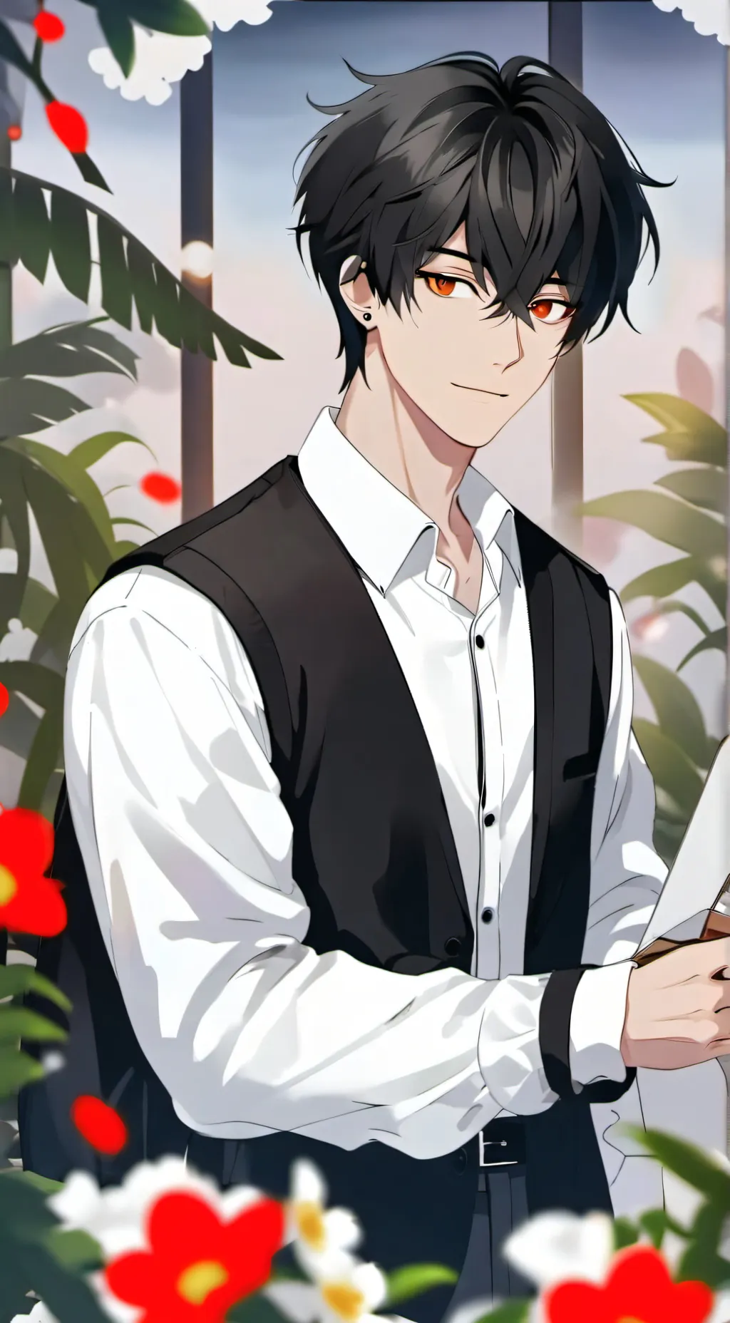 ai character: asher background