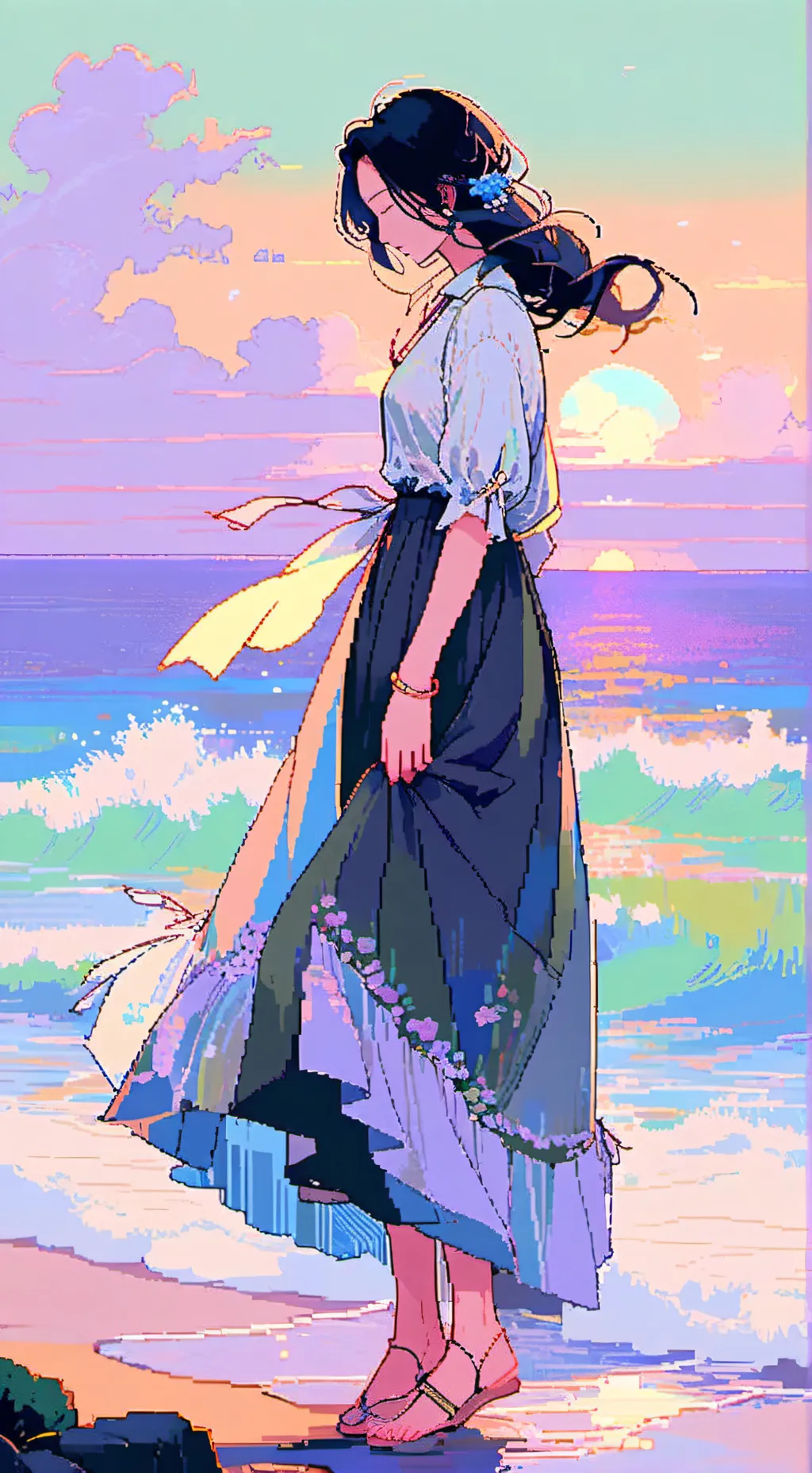 ai character: Nam-ra background