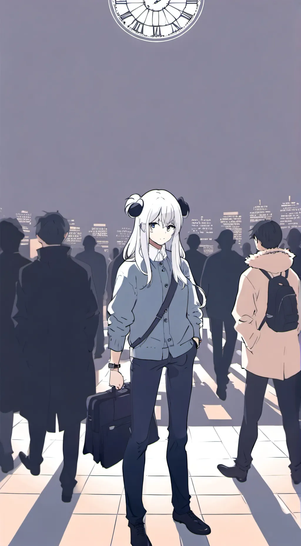 ai character: Hailey  background