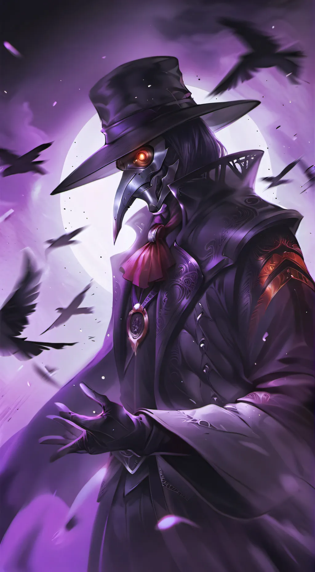 ai character: Dr. Crow background