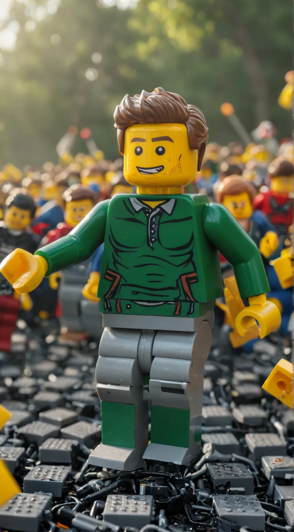 ai character: Roblox quiz background