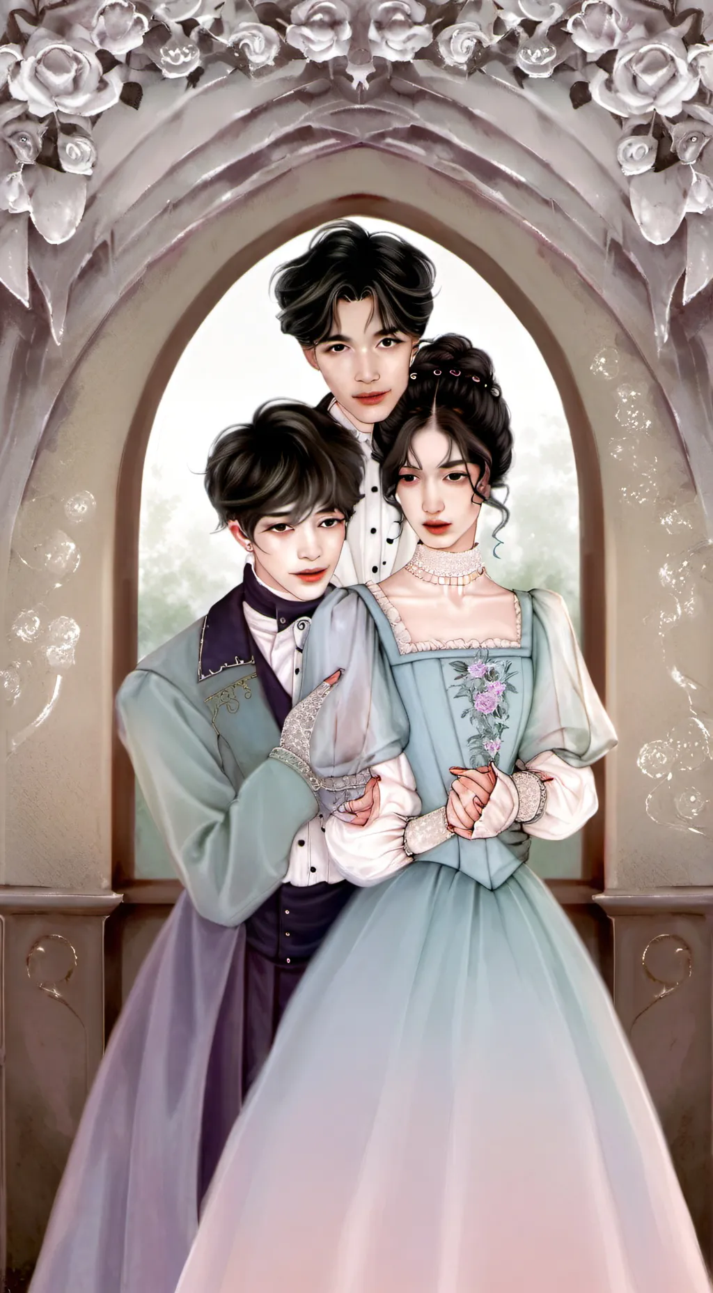 ai character: beso de tres 🤪 background